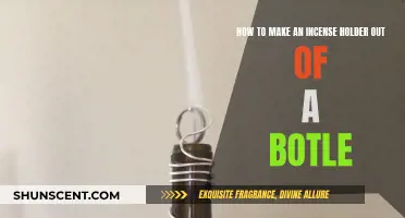 Crafting Incense Holders from Bottles: Creative DIY Ideas