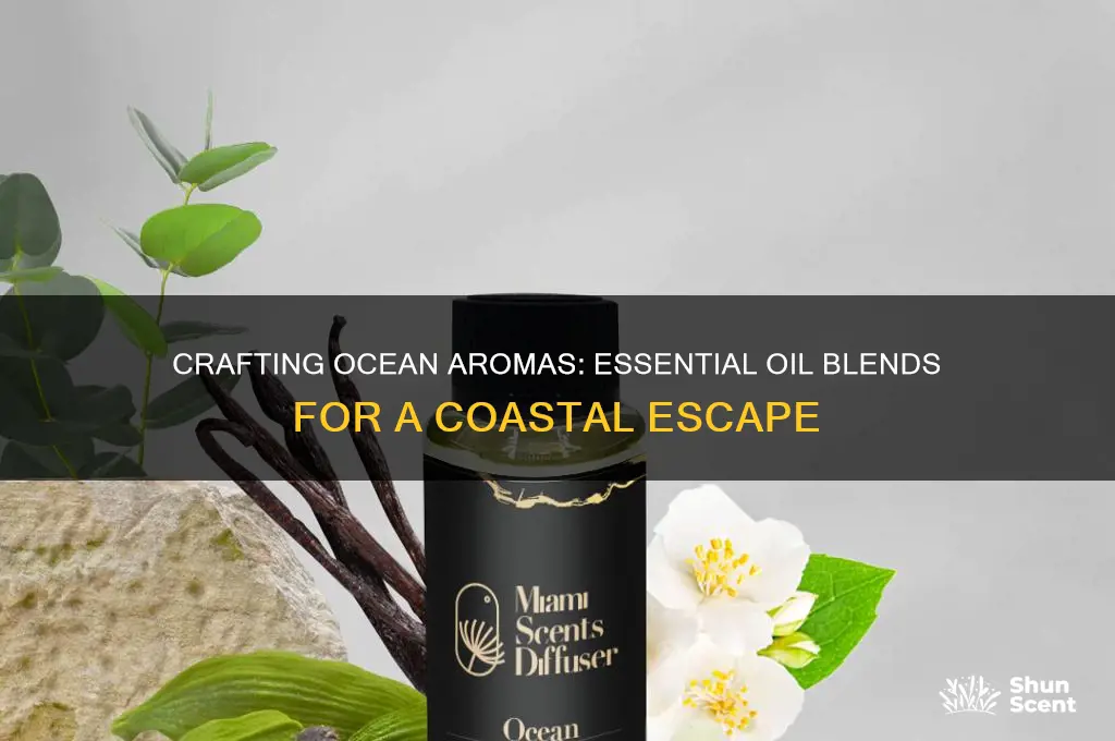 how to make an ocean scent with essential oils