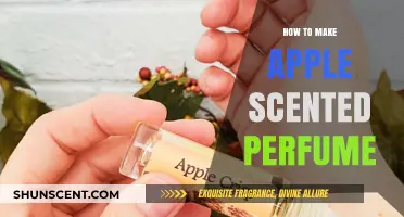 Crafting Apple Scented Perfume: A DIY Guide to Fruity Fragrance
