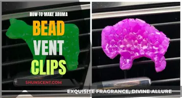 Creating Fragrant Aroma Bead Vent Clips at Home