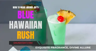 Aroma Joe's Blue Hawaiian Rush: Tropical DIY Recipe