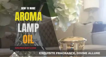 Make Your Own Aroma Lamp Oil at Home