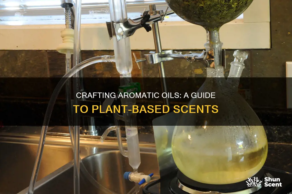 how to make aroma oils from a plant