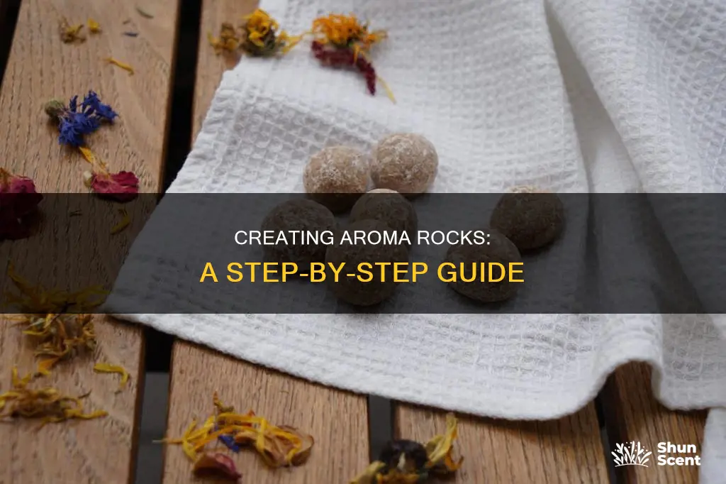 how to make aroma rocks