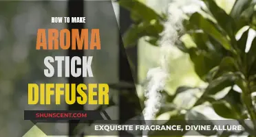 Make Your Own Aroma Stick Diffuser at Home