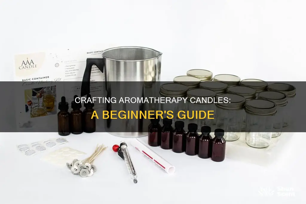 how to make aroma therapy candles