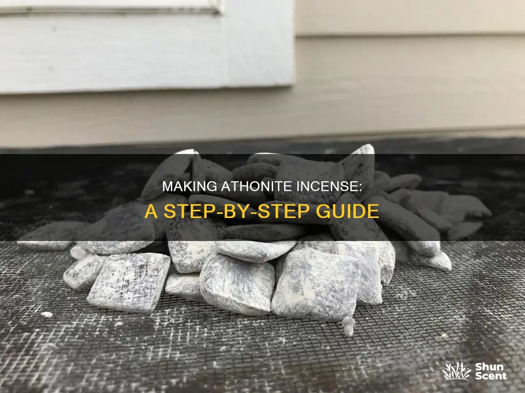 how to make athonite incense