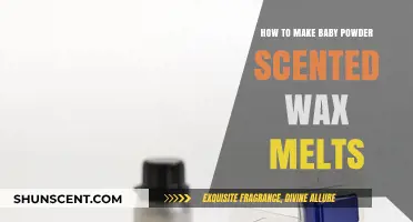 Create Baby Powder Scented Wax Melts: Easy DIY Guide