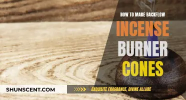Make Your Own Backflow Incense Burner Cones