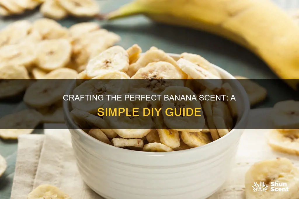 how to make banana scent