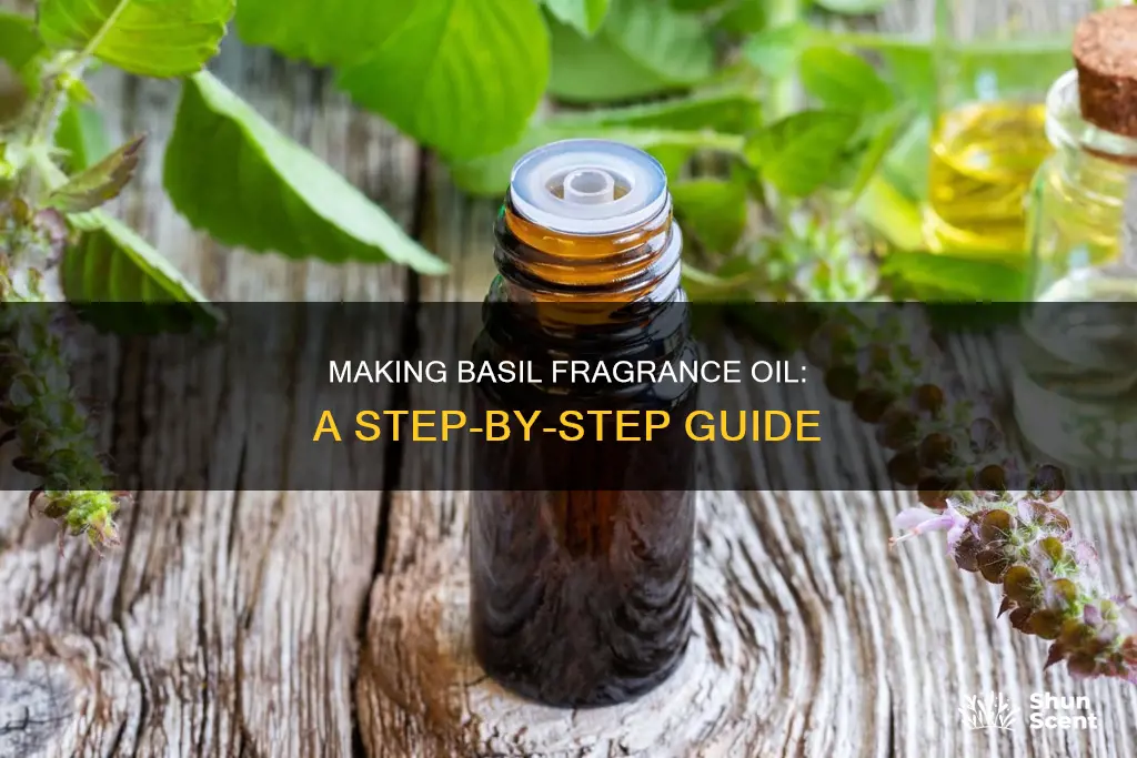 how to make basil fragrance oil