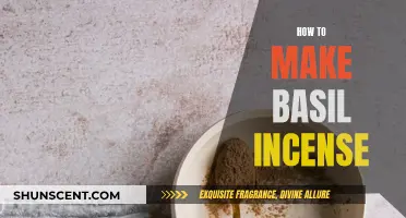 Making Basil Incense: A Fragrant Guide