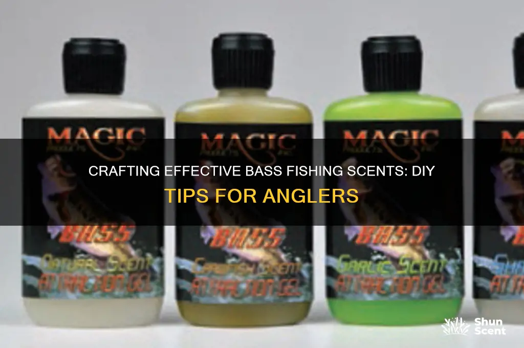 how to make bass fishing scents