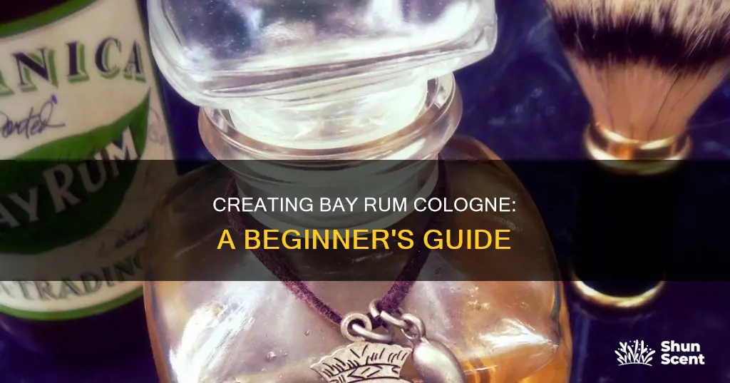 how to make bay rum cologne