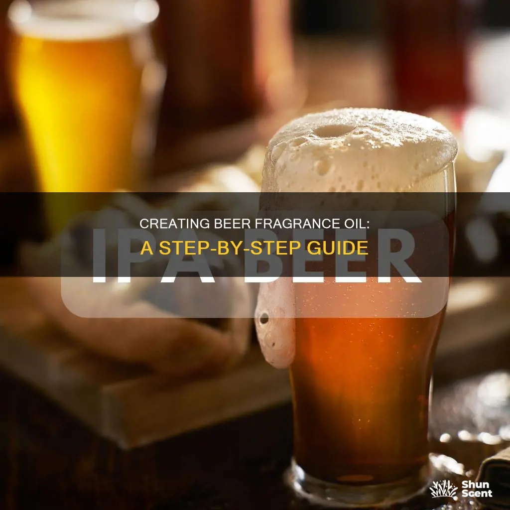 how to make beer fragrance oil