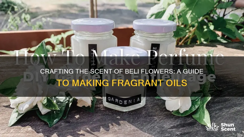 how to make beli flowers fragrance oil