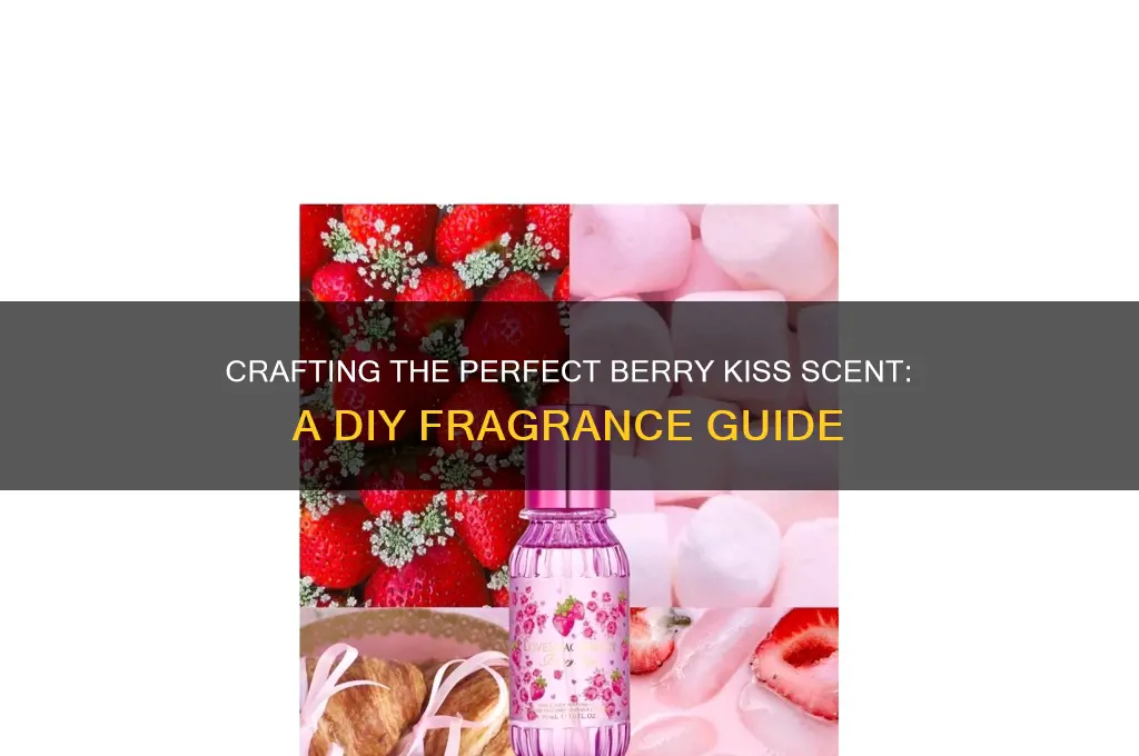 how to make berry kiss scent