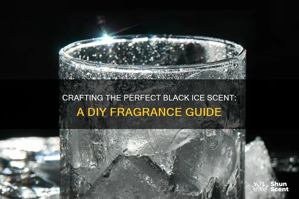 how to make black ice scent