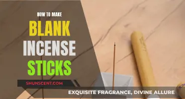Creating Your Own Incense Sticks: A Simple Guide