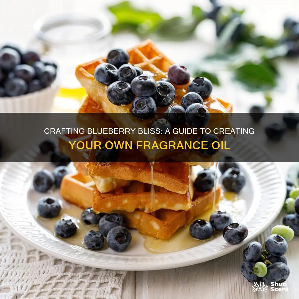 how to make blueberry fragrance oil