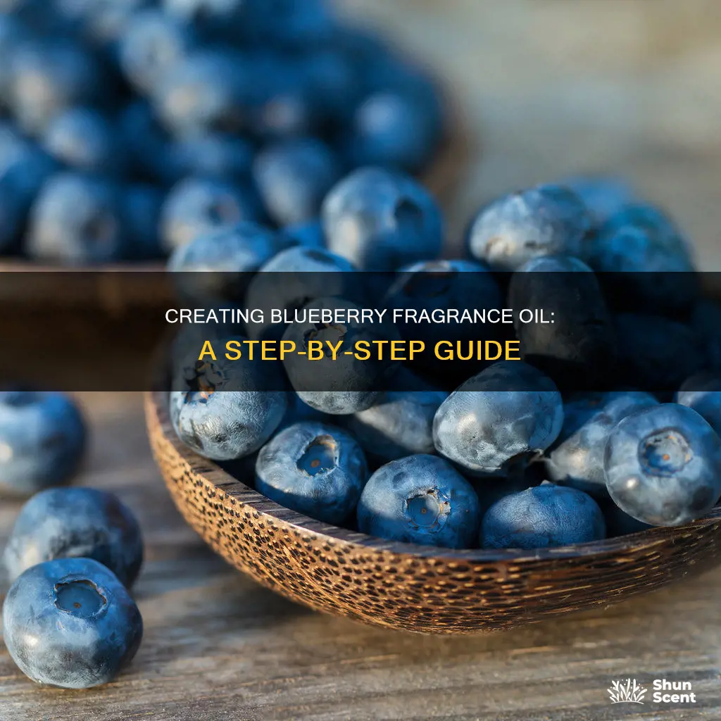 how to make blueberry fragrance oil