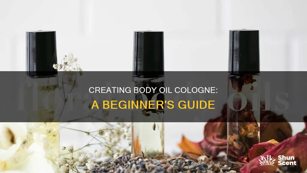 how to make body oil cologne