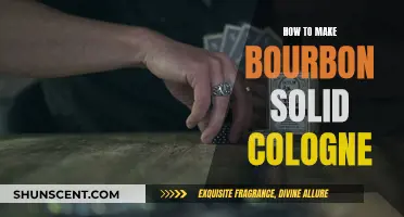 Crafting Solid Cologne: Scented Secrets of Bourbon