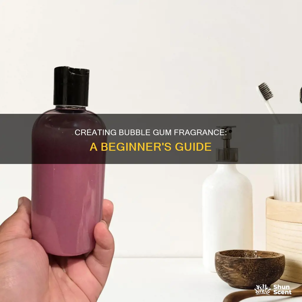 how to make bubble gum fragrance
