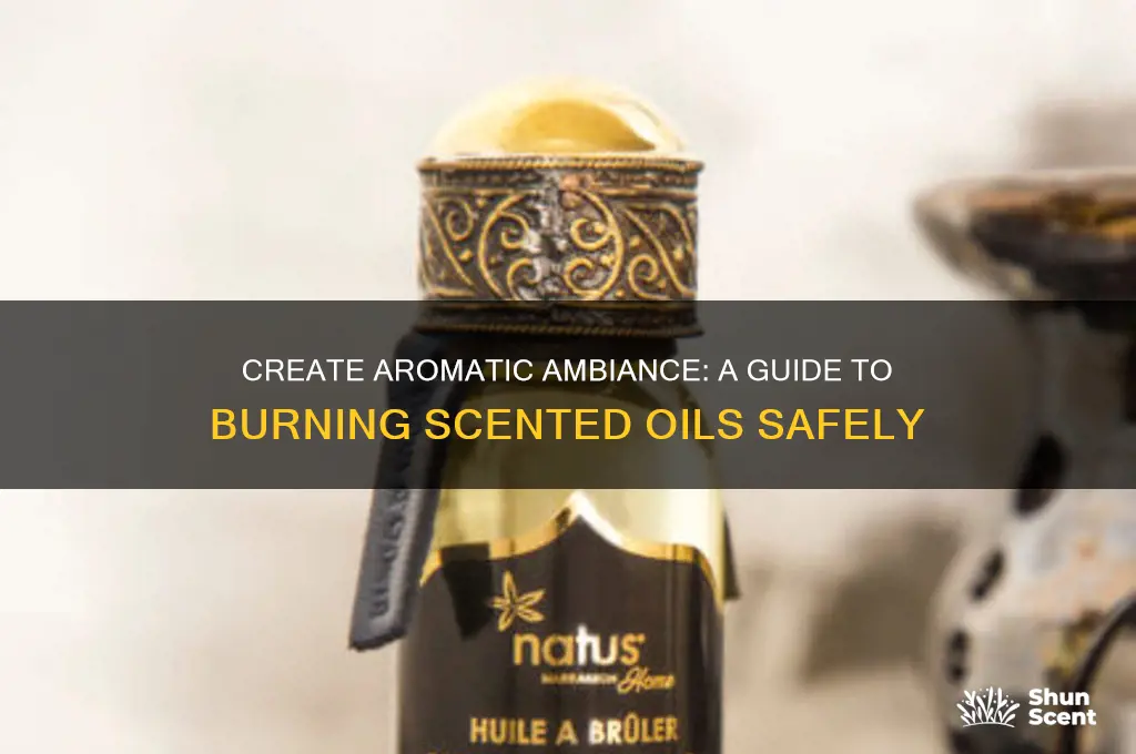 how to make burning scented oils