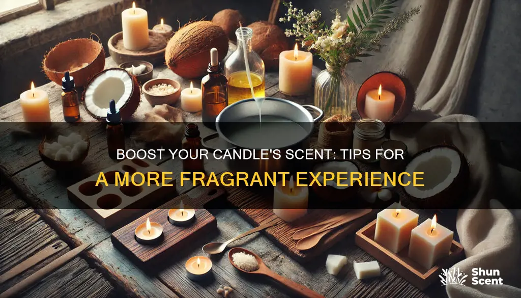 how to make candle fragrance stronger