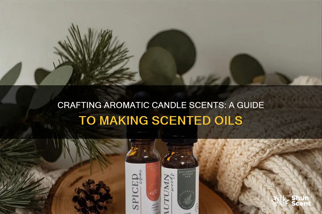 how to make candle scent oil