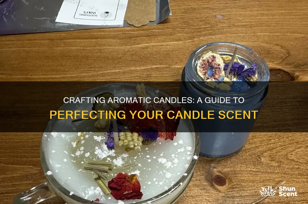 how to make candle scent
