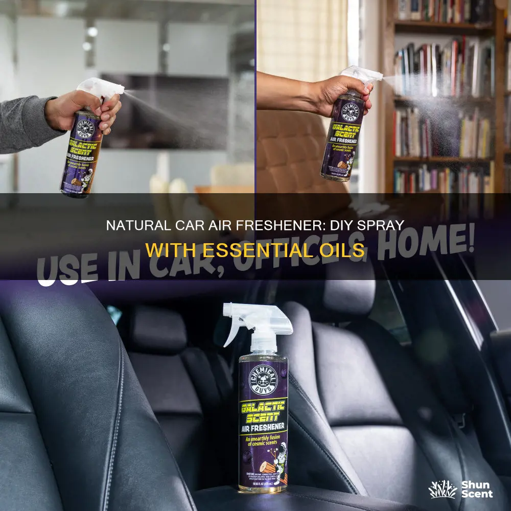 how to make car air freshener spray with fragrance oil