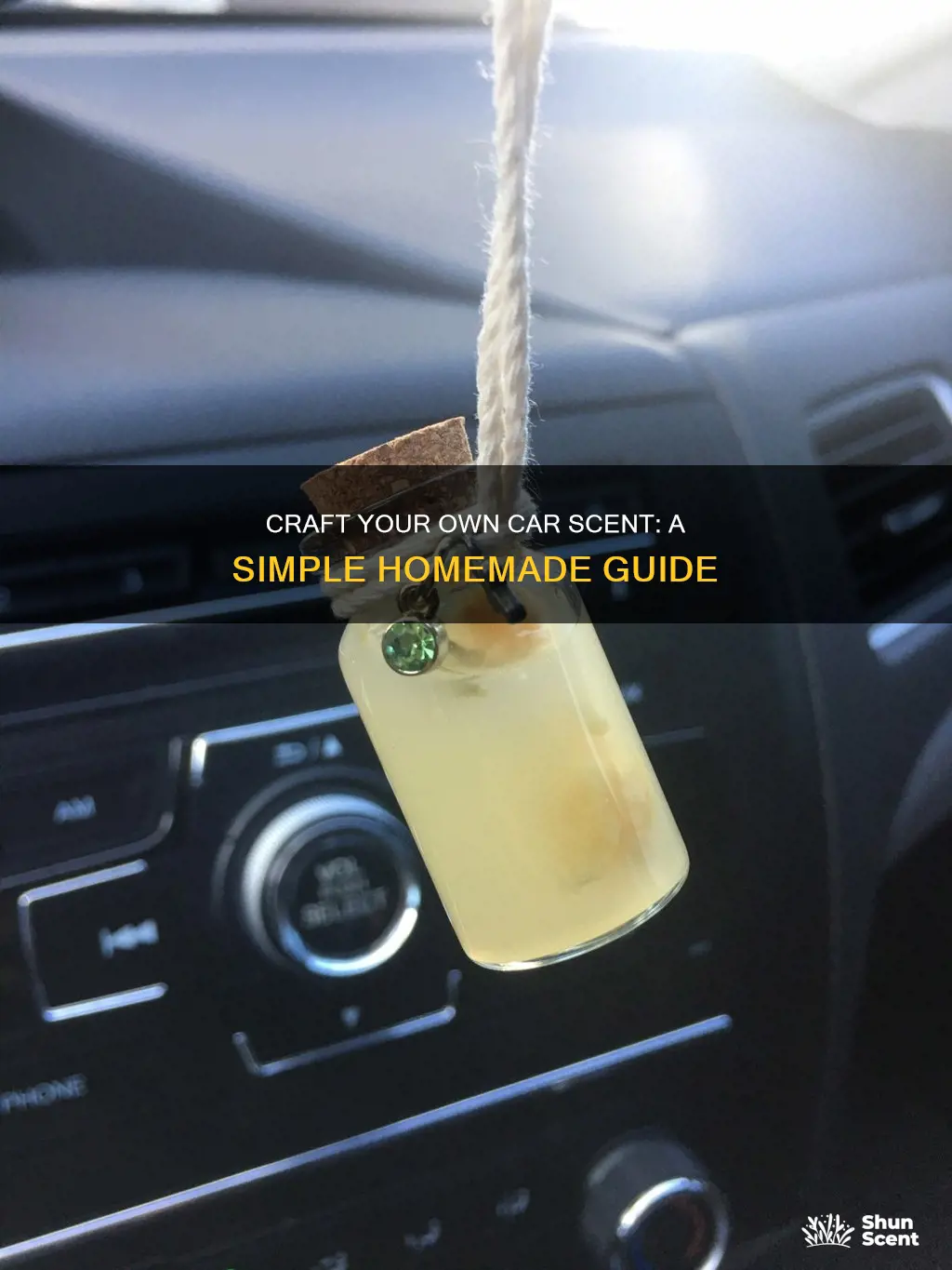 how to make car fragrance at home