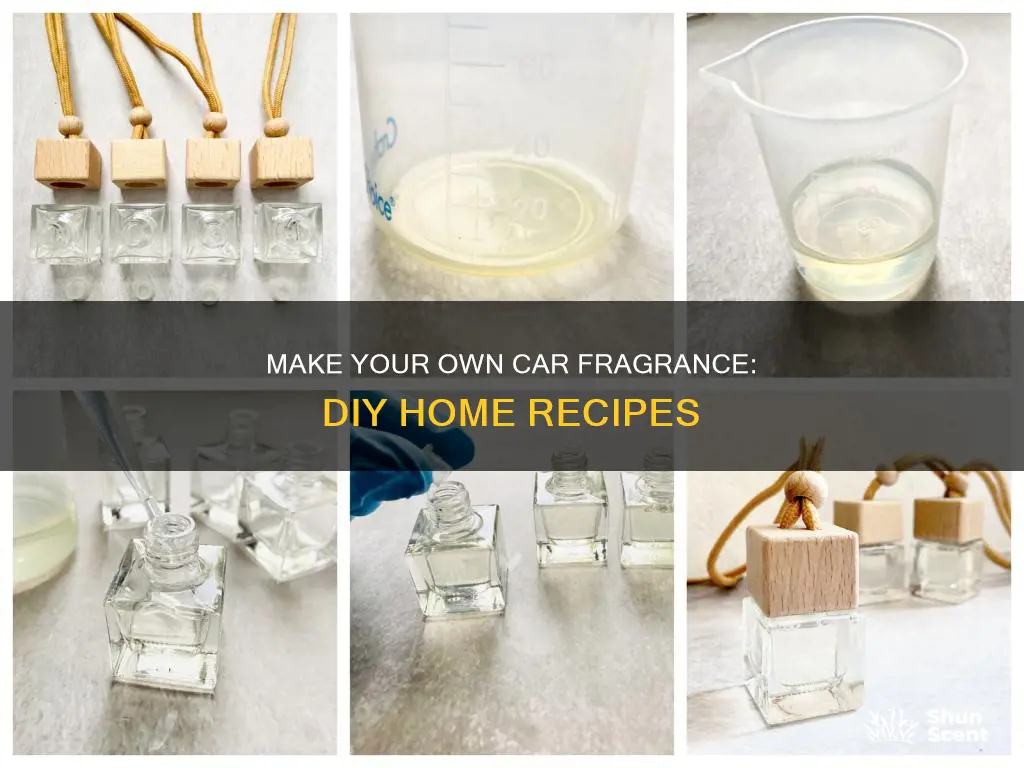 how to make car fragrance at home