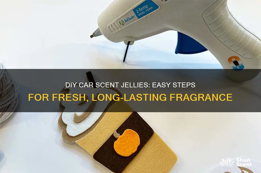 how to make car scent jellies