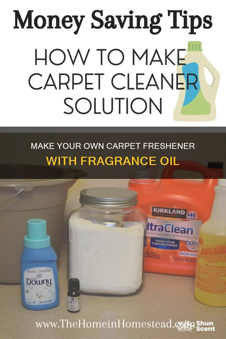 how to make carpet freshener with fragrance oil