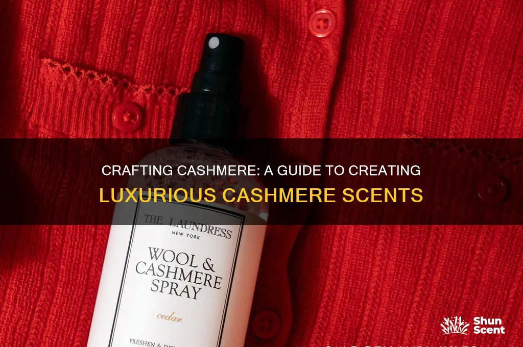 how to make cashmere scent