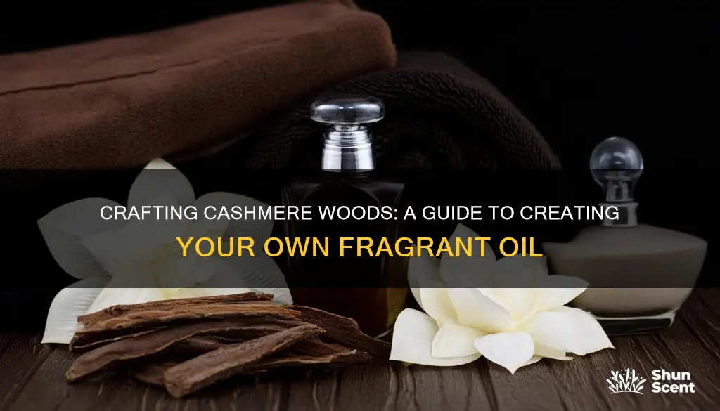 how to make cashmere woods fragrance oil