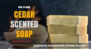 Crafting Cedar Scented Soap: A Step-by-Step DIY Guide