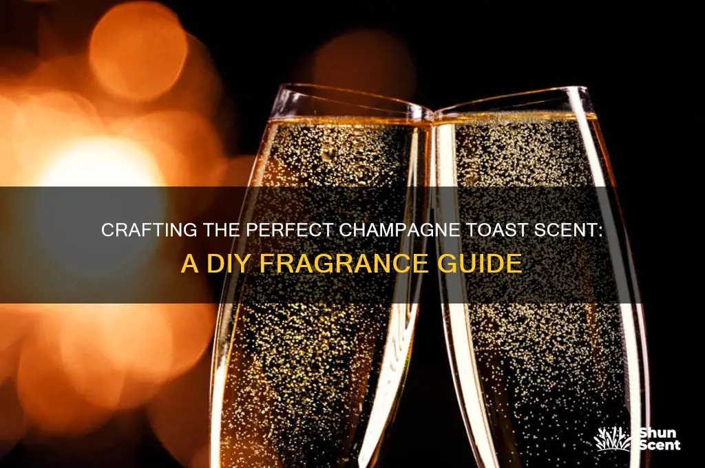 how to make champagne toast scent