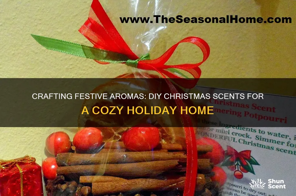 how to make christmas scent