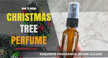 Crafting Christmas Tree Perfume at Home