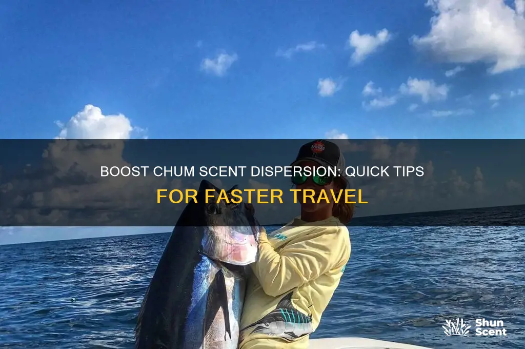 how to make chum scent travel fast