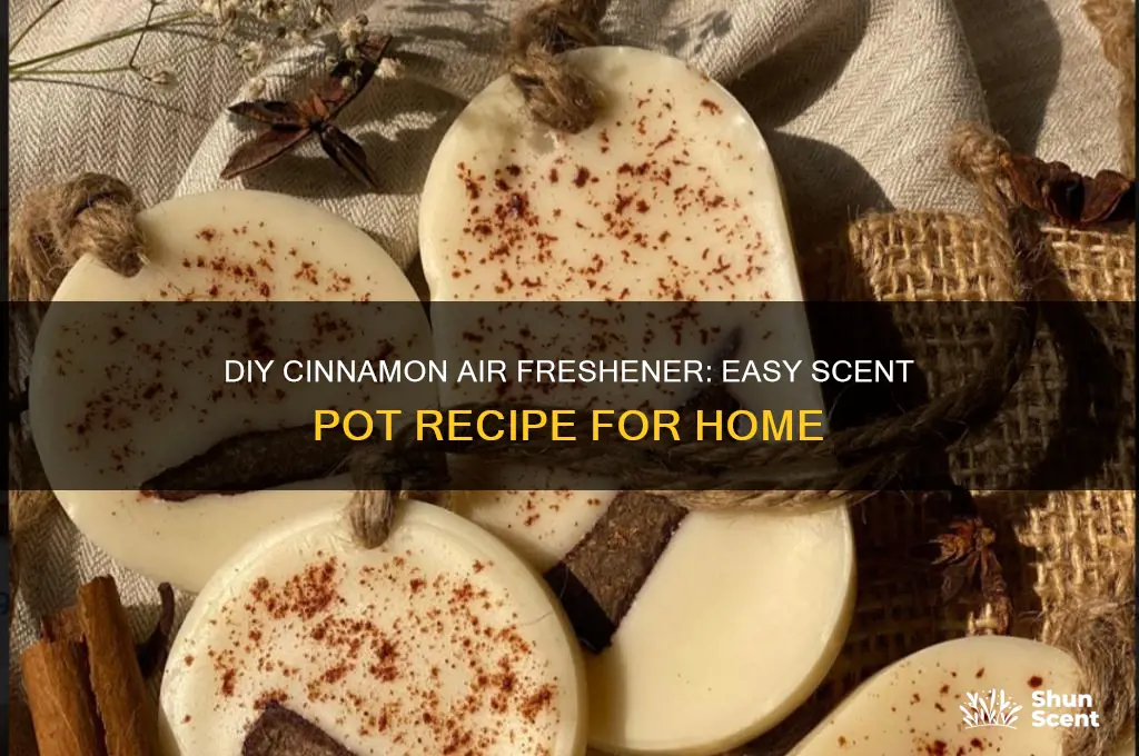 how to make cinnamon air freshener for scent pots
