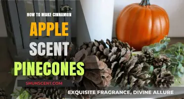 Crafting Cinnamon Apple Scented Pinecones for Cozy Home Decor