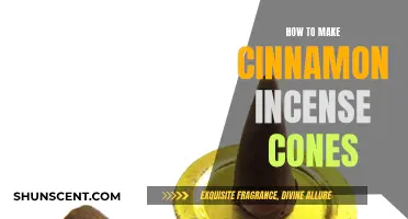 Making Cinnamon Incense Cones: A DIY Guide