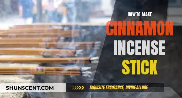 Make Cinnamon Incense Sticks: A DIY Guide
