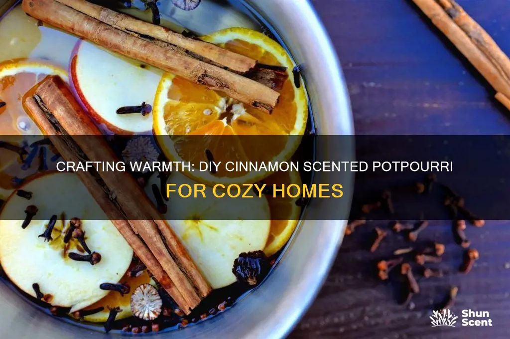 how to make cinnamon scented potpourri