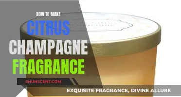 Crafting a Refreshing Citrus Champagne Scent: A Guide to Fragrance Creation